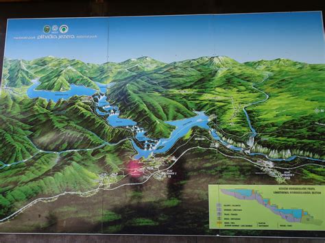 Plitvice Lakes Map - World Wanderista