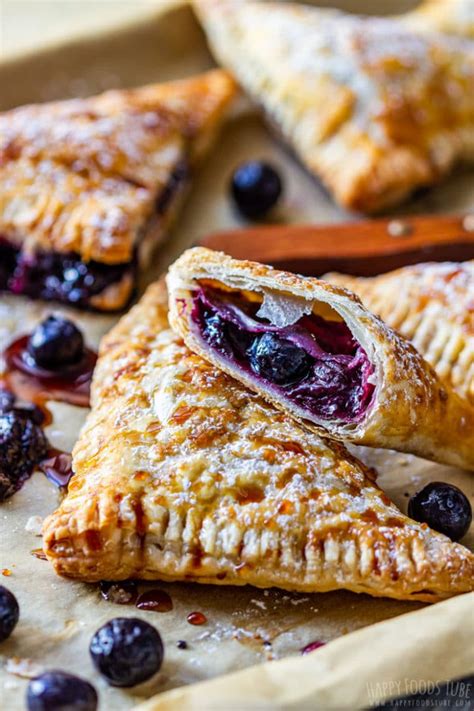 Blueberry Turnovers Recipe - Happy Foods Tube