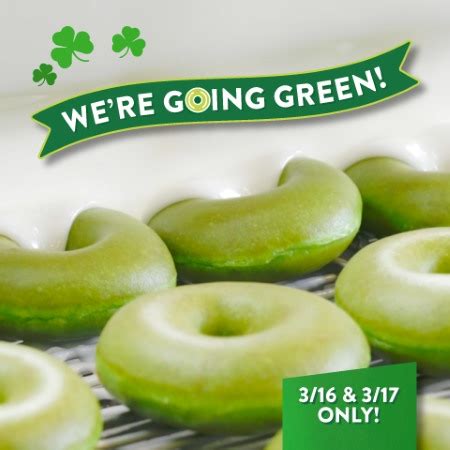 Free Green Glazed Doughnuts - Sampables