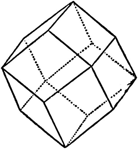 Rhombic Dodecahedron | ClipArt ETC