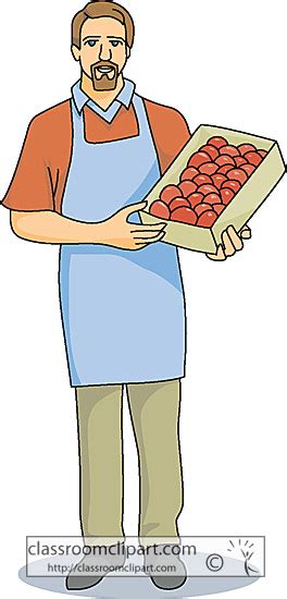 People : grocer_12 : Classroom Clipart