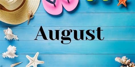 August - ChuckIngram Blog