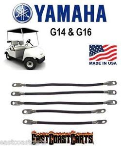 Yamaha G14-G16 36 Volt Golf Cart #4 Gauge Battery Cable Set | eBay