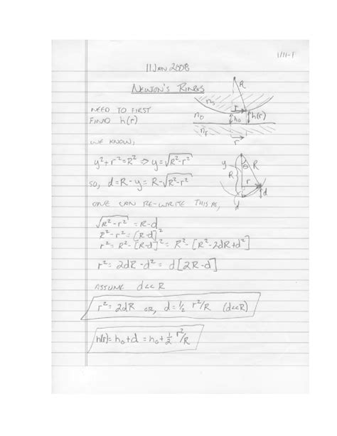 Details 129+ newton ring experiment readings best - ecowindow.com.vn