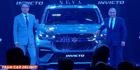 2023 Maruti Suzuki Invicto launched at Rs. 24.79 lakh! - Team Car Delight