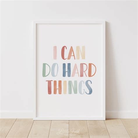 I Can Do Hard Things - Etsy