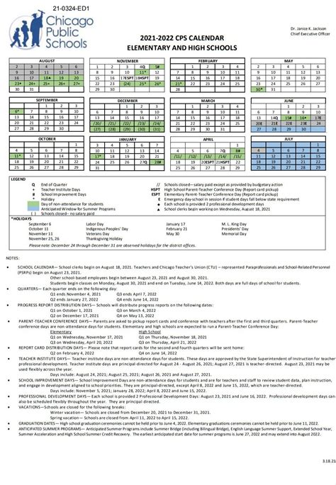 Chicago School Calendar For 2022-2023 - May Calendar 2022