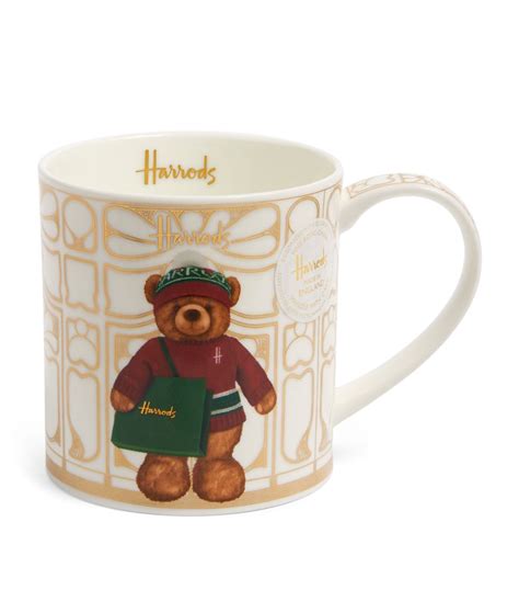Harrods Christmas Bear 2023 Mug | Harrods VI