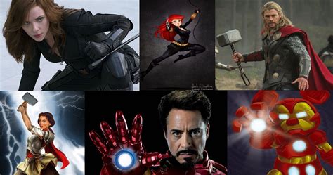 The MCU's Avengers Reimagined As Disney Characters | CBR