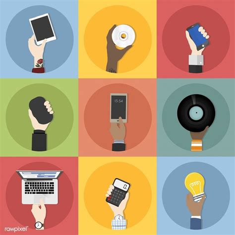 Collection of technology vectors | free image by rawpixel.com | Vector free, Light bulb ...