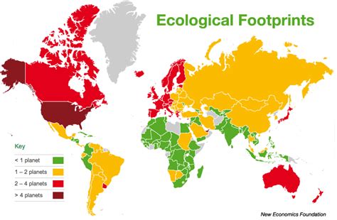 Ecological Footprint Map