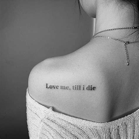 45 Small But Meaningful Words And Quotes Tattoo Designs You Would Love ...