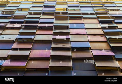 Colored window blinds Stock Photo - Alamy