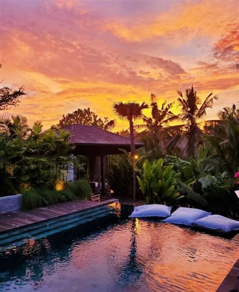 Sunsets at our Ubud Sanctuary