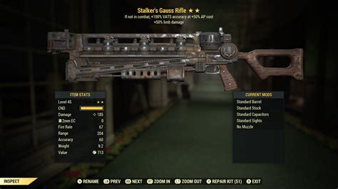 Fallout 76: Gauss Rifle by SPARTAN22294 on DeviantArt