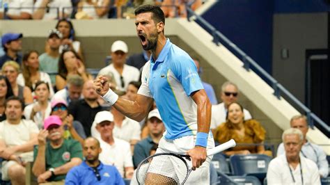 Novak Djokovic reaches his 10th US Open final after beating spirited Ben Shelton on Arthur Ashe ...