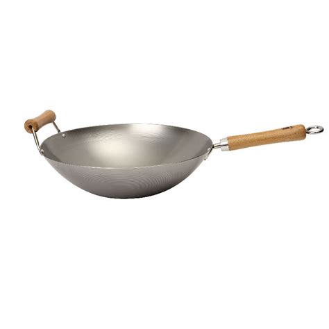 School of Wok 14" Carbon Steel Wok - Abraxas Cookshop