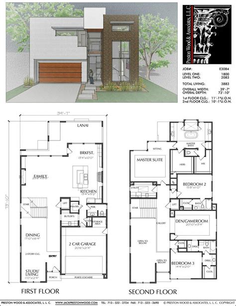 Unique Two Story House Plans, Floor Plans for Luxury Two Story Homes ...