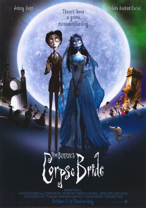 Tim Burton's Corpse Bride 11x17 Movie Poster (2005) | Tim burton corpse ...