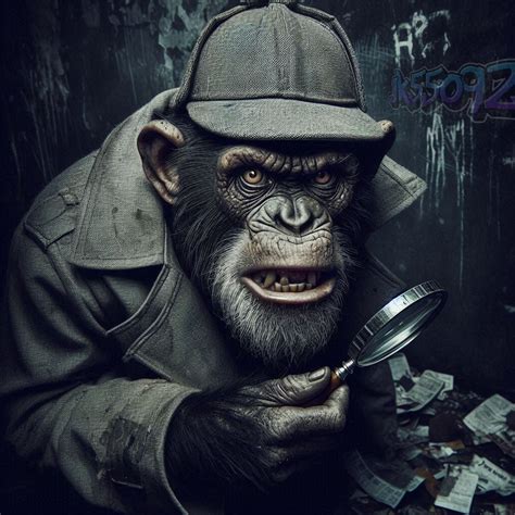 Detective Chimp (Bobo T. Chimpanzee) by jk55092 on DeviantArt