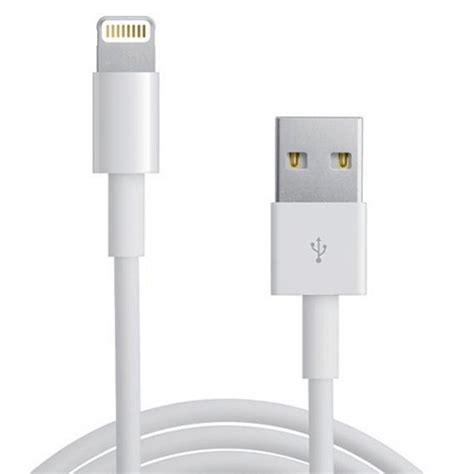 CABLE ORIGINAL LIGHTNING A USB APPLE MQUE2AM/A - COLOR BLANCO - APPLE - 1M - Proingsoft ...