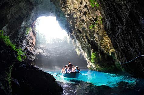 Melissani Cave is a Kefalonian Natural Wonder