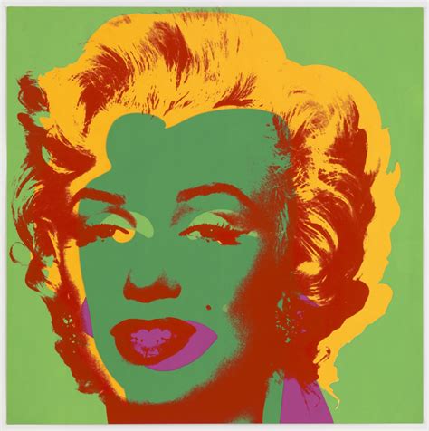 Why did Andy Warhol paint Marilyn Monroe?