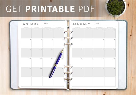 Make Your Own Printable Calendar