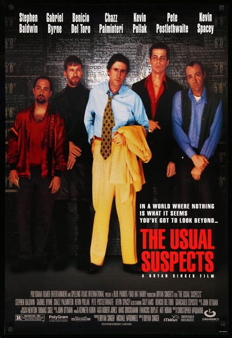 Usual Suspects (1995) | The usual suspects movie, 1995 movies, Kevin spacey