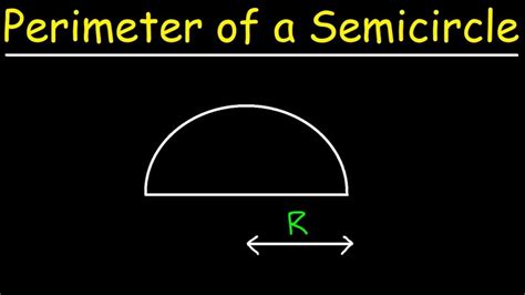 How to Find the Area and Perimeter of a Semicircle? - Its Charming Time