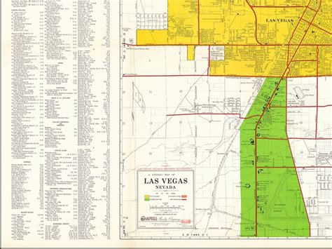 Old Las Vegas Map Print Vintage Map of Las Vegas Large Wall - Etsy