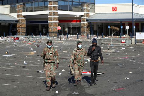 At least 45 dead during looting, rioting in South Africa