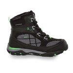 Kids' Hawthorn Evo Walking Boots - Black Summer Green | Regatta UK