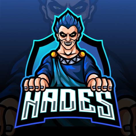 Premium Vector | Hades esport logo mascot design