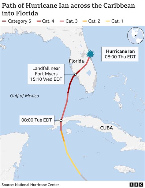 US: Hurricane Ian - Maps and images showing destruction - IEyeNews