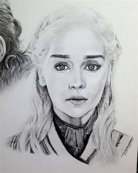 The Mother of Dragons, Daenerys Targaryen, Drawn in Many Different ...