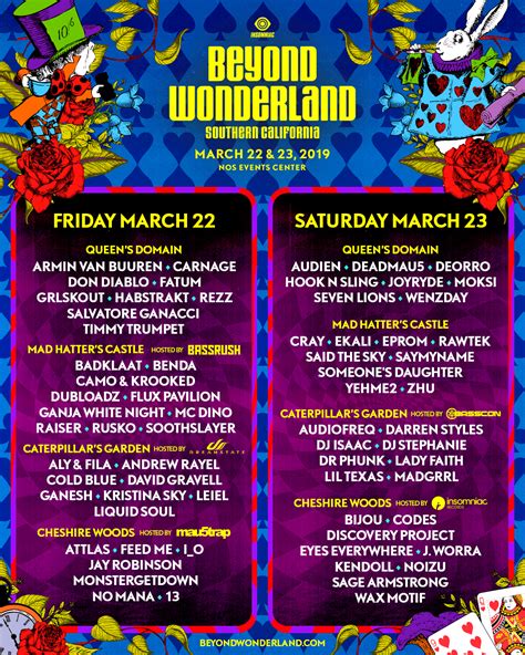 Beyond Wonderland 2024 Gorge Lineup News - Emyle Jackqueline