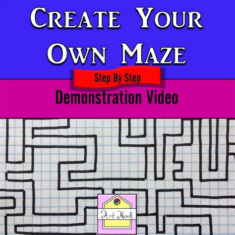 Make Your Own Maze Activity Video | Maze games for kids, Maze, Kids create