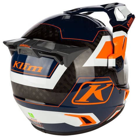 KLIM Krios PRO Helmet ECE/DOT - RALLY STRIKING ORANGE new