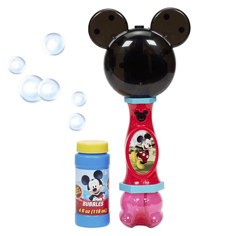 Buy Little Kids Disney Mickey Mouse Light and Sound Musical Bubble Wand ...