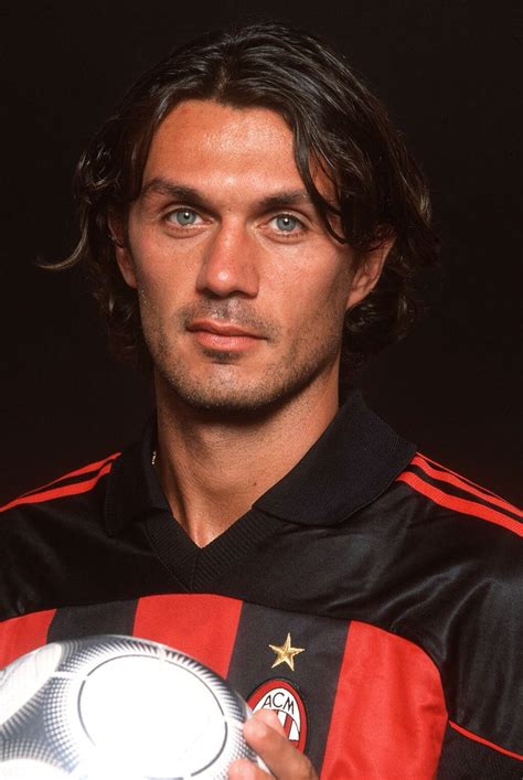 paolo maldini || CB | Paolo maldini, Milan football, Football ball