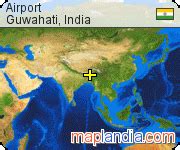 Airport | Guwahati Google Satellite Map