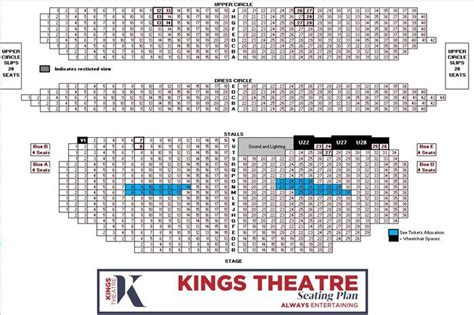 Kings Theatre Seating Plan Portsmouth | Awesome Home