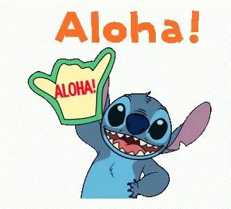 Stitch Aloha GIF - Stitch Aloha Hawaii - Discover & Share GIFs