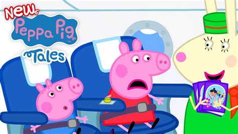 Peppa Pig Tales 🐷 Peppa And George Take A Bumpy Plane Ride! 🐷 BRAND NEW Peppa Pig Episodes in ...