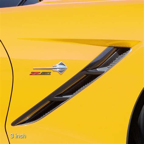 Corvette C7 Z51 Badge/Emblem - Domed - Carbon Fiber Look: C7 Stingray Z51 On Sale ...