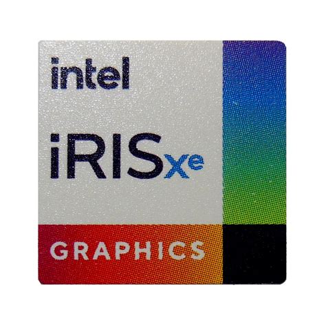 Intel iRIS XE Graphics Sticker 18 x 18mm Case Badge For Desktop | eBay