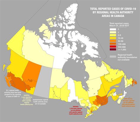 Choropleth Map Of Canada Covid 19 Cases By Health Reg - vrogue.co