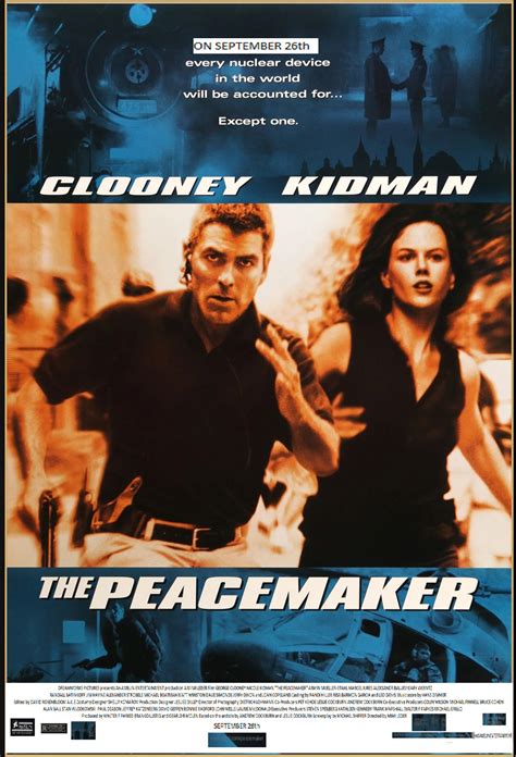 The Peacemaker (1997) Theatrical Poster AD by lflan80521 on DeviantArt