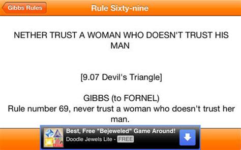 Gibbs Rules Quotes. QuotesGram